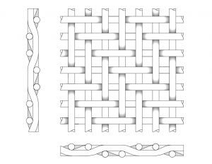 Twill weave